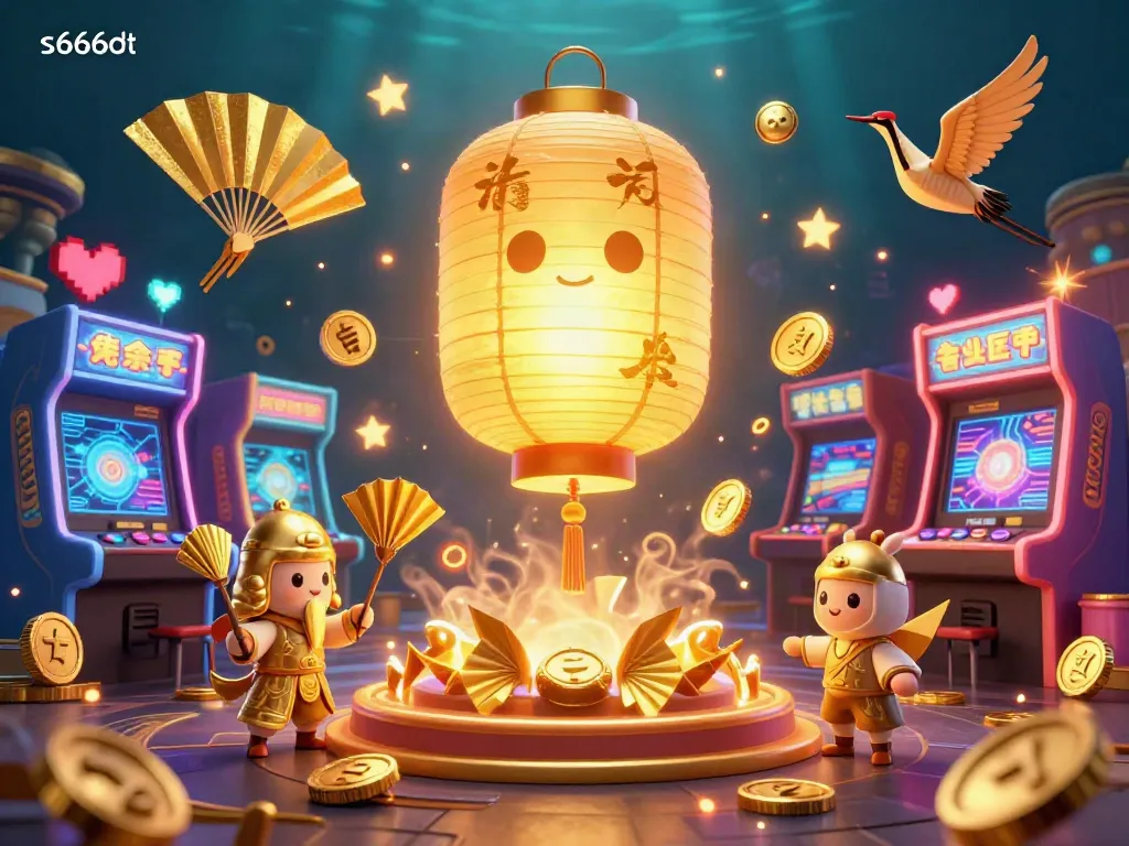 Experience thrilling gaming adventures at s666dt with a vibrant night market casino ambiance.