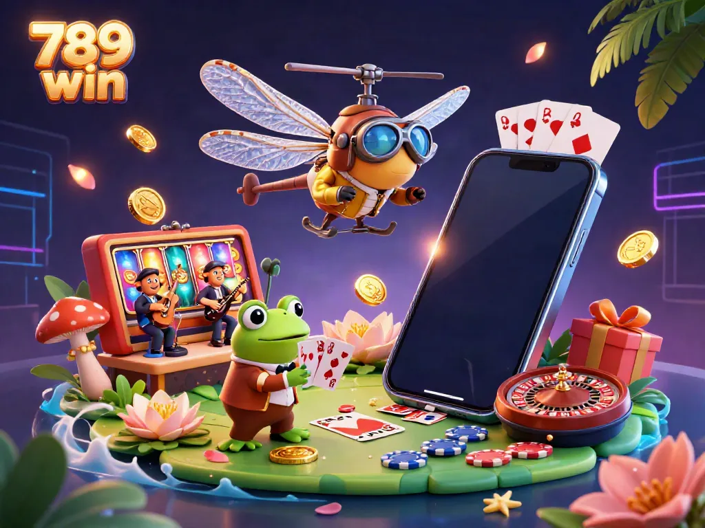 Experience the thrill of 789 win with vibrant casino action and engaging game elements.