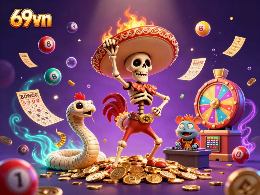 Experience the excitement of winning with 69vn's vibrant casino promotions and games.