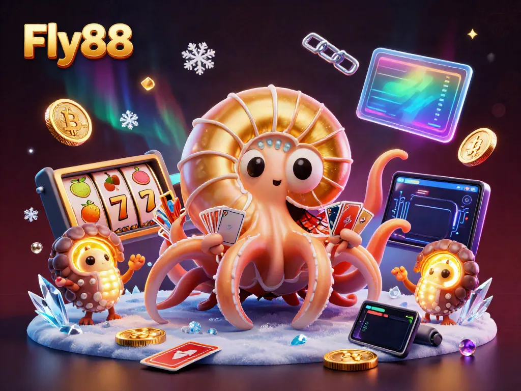 Engage with Fly88 at the stunning roulette scene featuring the ancient nautilus and vibrant casino elements.