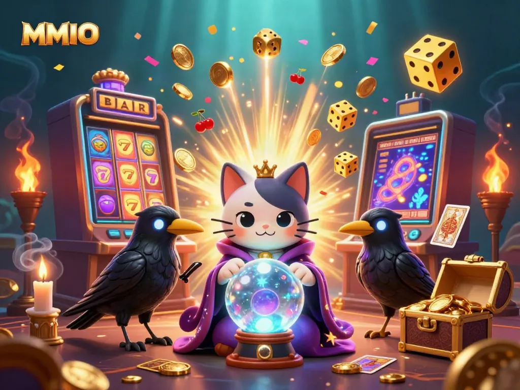 Experience the thrilling world of MMOO casino with mystic characters and jackpot excitement!