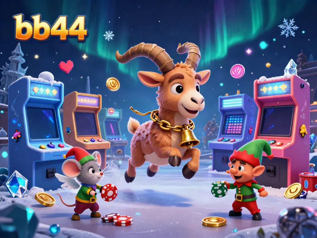 Experience the exciting bb44 casino atmosphere with Krampus, an angel mouse, and mischievous gremlins stealing poker chips.