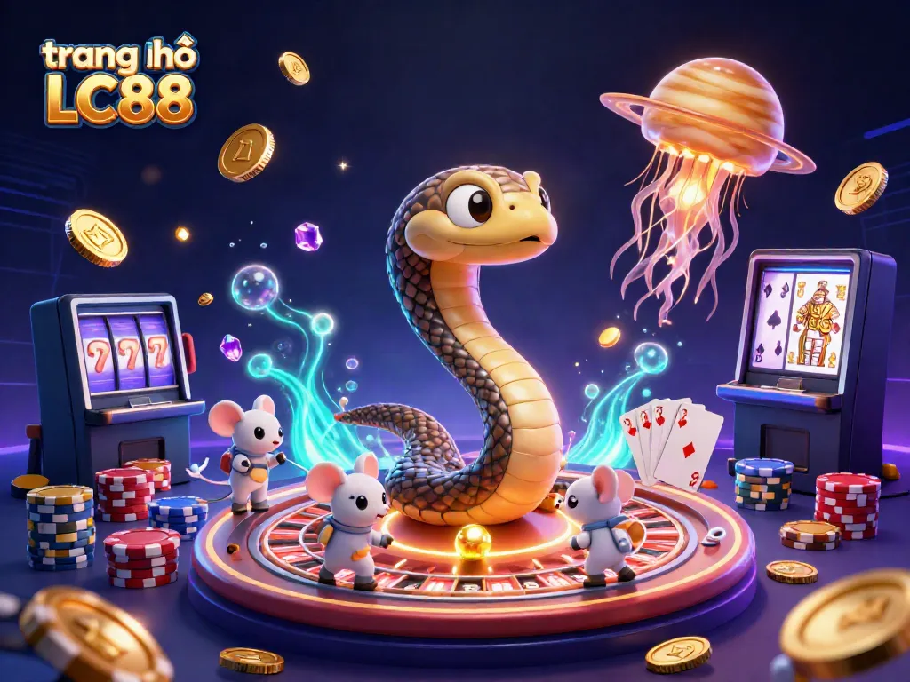 Engage with the vibrant universe of trang chủ LC88, where astronaut mice place bets on a cosmic roulette wheel.