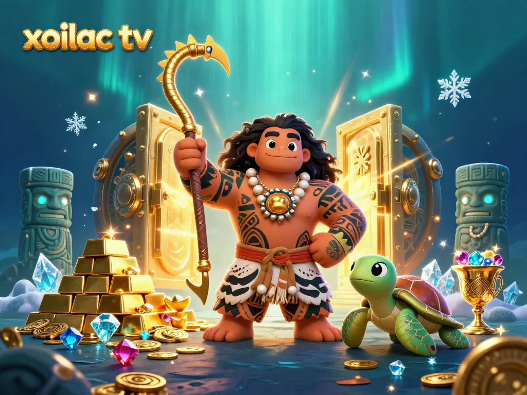 Experience thrilling betting action with xoilac tv's vibrant 3D casino illustration